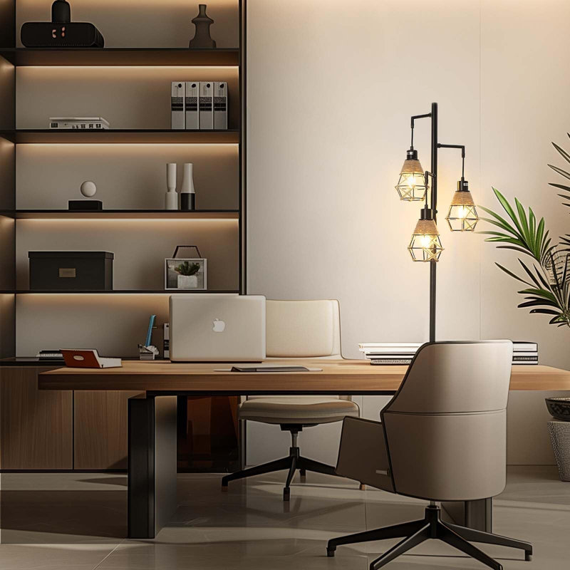 Lampe sur pied 65 po Farmhouse