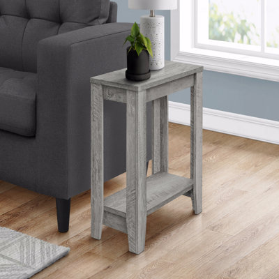 Accent Table, Side, End, Nightstand (Bedside Side Table), Lamp, Contemporary, Modern