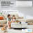 1,2000 BTU Smart Control Air Conditioner Mini Split Heat Pump Set with Timer with Remote Included