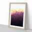 Sun over a Mountain Range in Abstract - Picture Frame Graphic Art Print-55727262-55727267