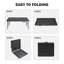 Table pliante portative 4 pi 4 po poids pliable intérieur et extérieur 135 kg pour le camping noir (table incluse seulement)-34921344-34921345