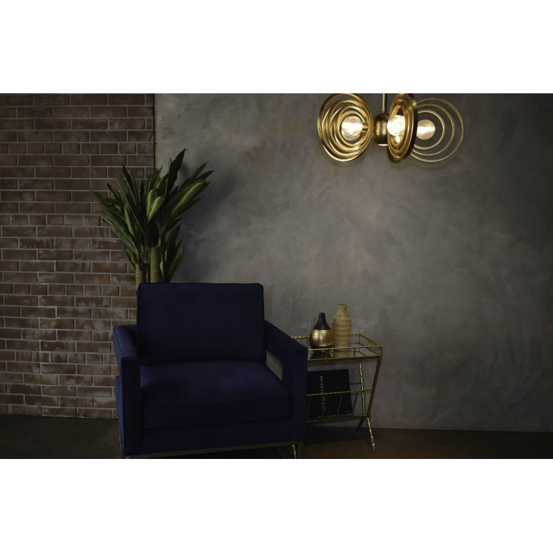 Frequency 6 - Light Chandelier, Gold