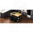 47 Inch Kitchen Island With Extendable Dining Table, Rubber Wood Veneer Kitchen Table With Internal Storage Rack, Power Outlet, Kitchen Island With Storage 2 Drawers 2 Cabinet-1044030746