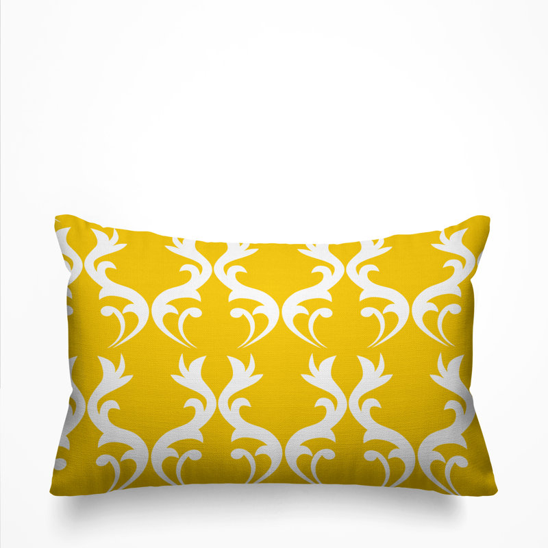 Housse et insert de coussin d'extérieur Galton, Pissenlit