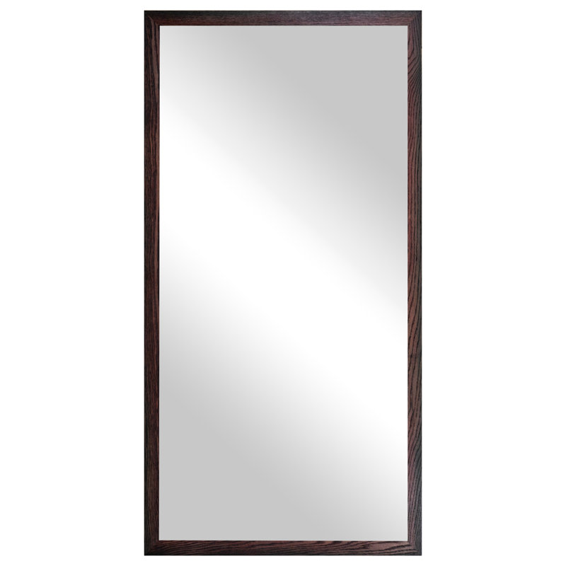  Miroir de plancher Ozark, 73 po x 30 po, Cerise noir