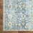 Washable Non-Slip Area Rug - Blue / Beige Traditional Oriental Runner for Entryway, Hallway, Bathroom, and Kitchen-2005650982