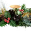 Poinsettia Candelabrum Arrangement
