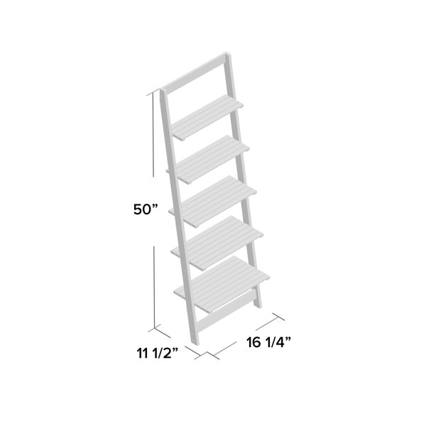Wabansia Ladder Bookcase