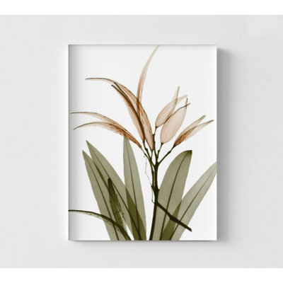 X-Ray Floral Wall Art Print, Framed Floral Wall Decor Print, Flower X Ray Print, Botanical Wall Decor, Framed Wall Art, Oversized Wall Art