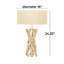Lampe de table 23 po Hoelscher Driftwood