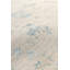 Hand Knotted Abstract Area Rug in Silver/Aqua