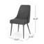 Chaise en tissu