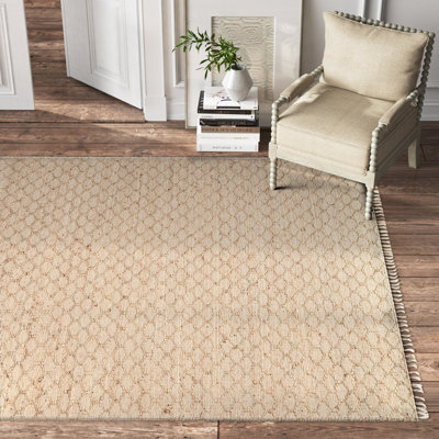 Tapis naturel touffeté à la main Aveera