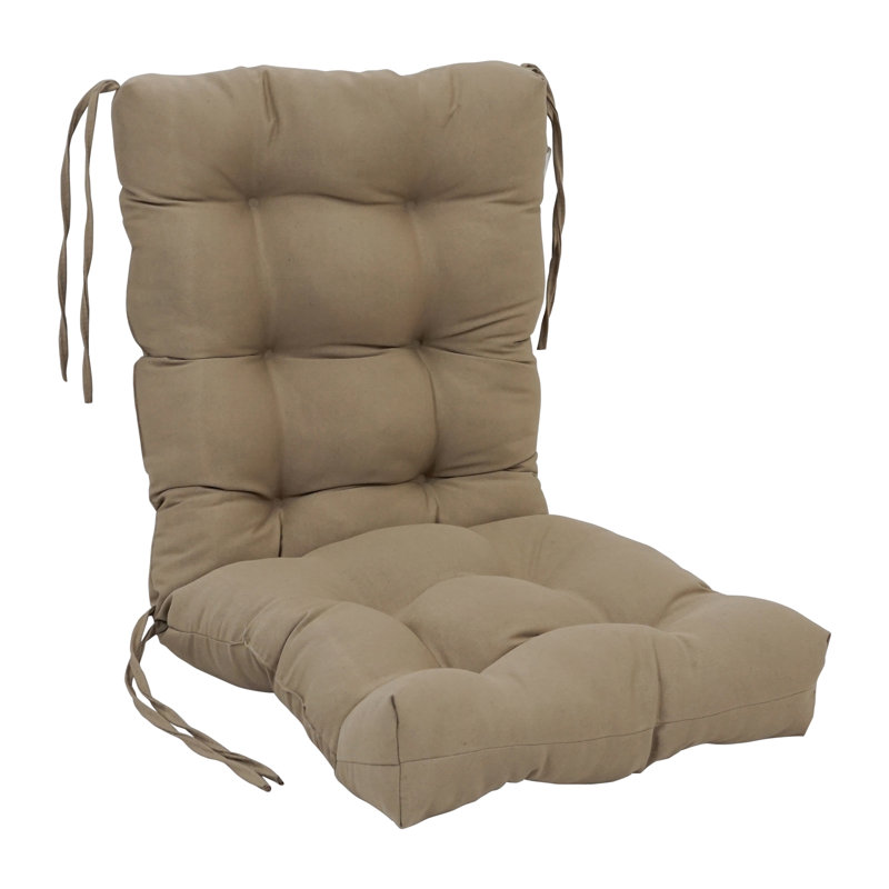 Coussin de siège / dossier en sergé pour l'intérieur, Caramel