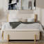 Banc de rangement rembourré Sadeel