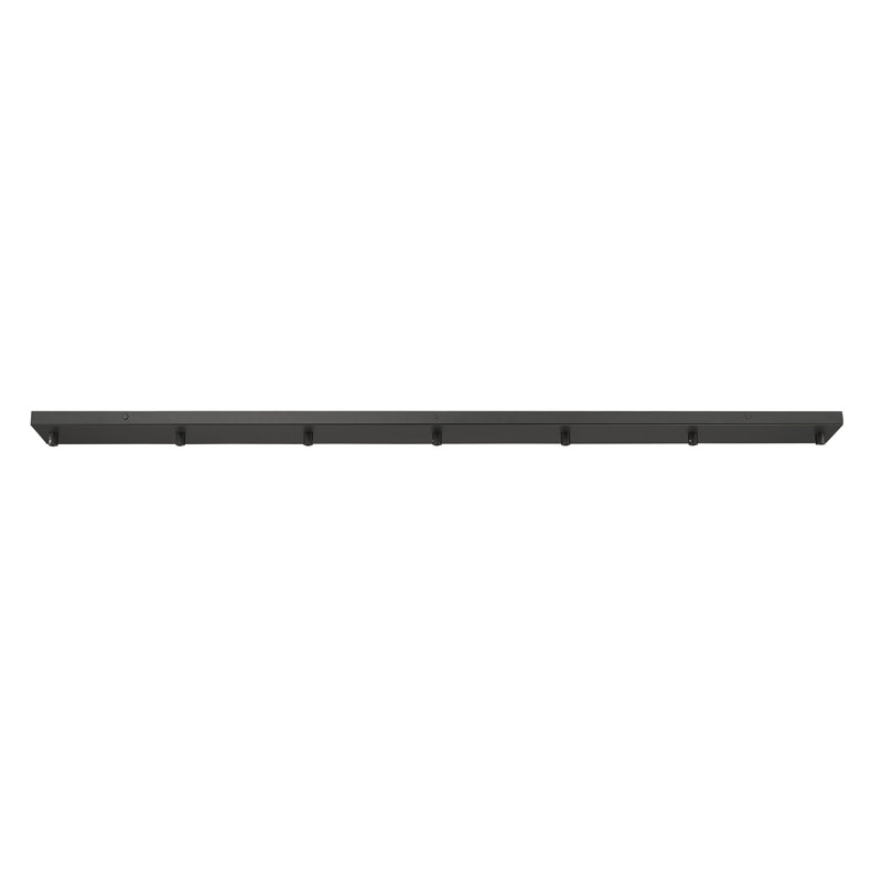 7 Port Multi Point Canopy, Matte Black