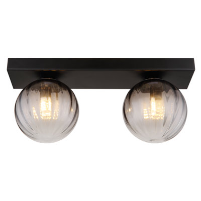 Chaneta Glass Semi Flush Mount