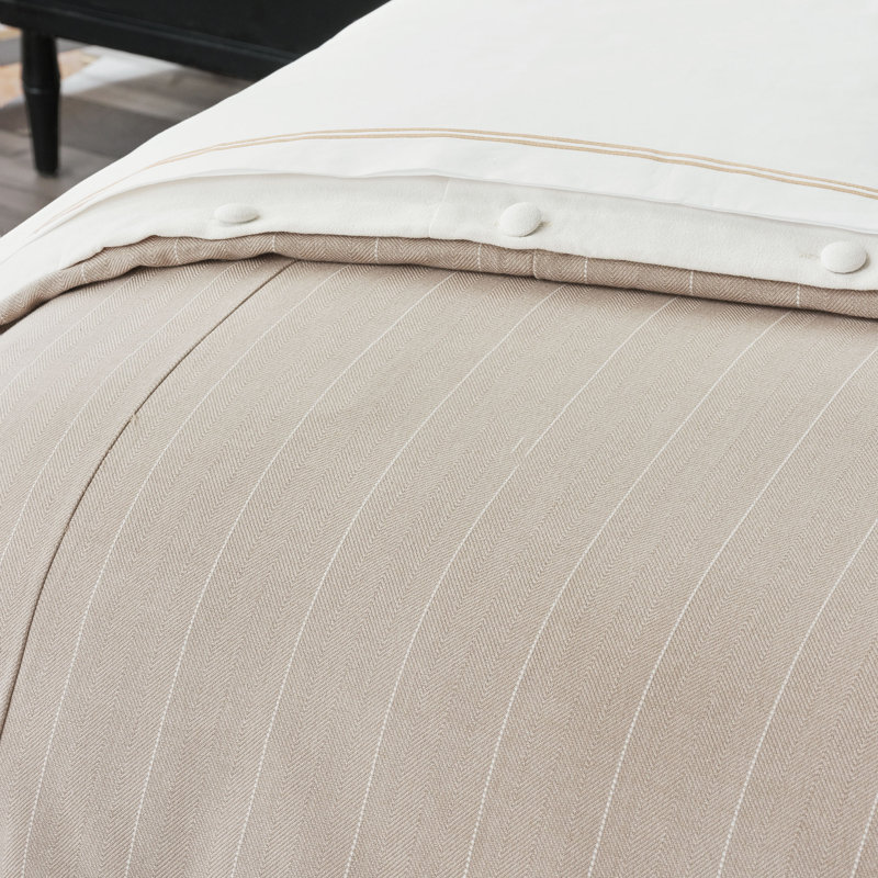 Housse de couette réversible 100% coton Kelso, Housse de couette grand super