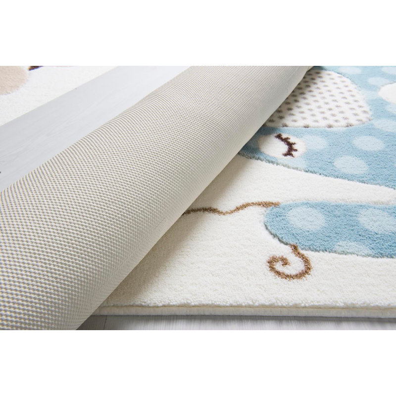 Guernon Beige/Blue Rug