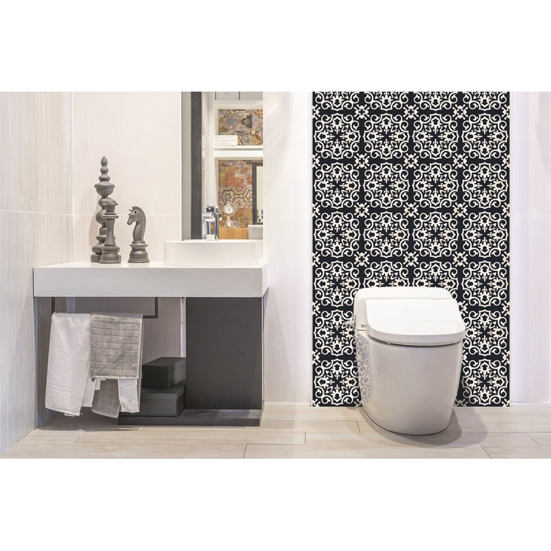 Self Adhesive Vinyl Splashback Wall Tiles Sticker Wall Stickers Tile Peel and Stick 39,37x19,68 Inch