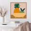 "Graphic Fruit Bowl III" par Regina Morre, reproduction d'art sur toile encadrée-102458481