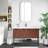 Mahon 48'' Free Standing Single Bathroom Vanity with Cultured Marble Top-1305214403-1305101794