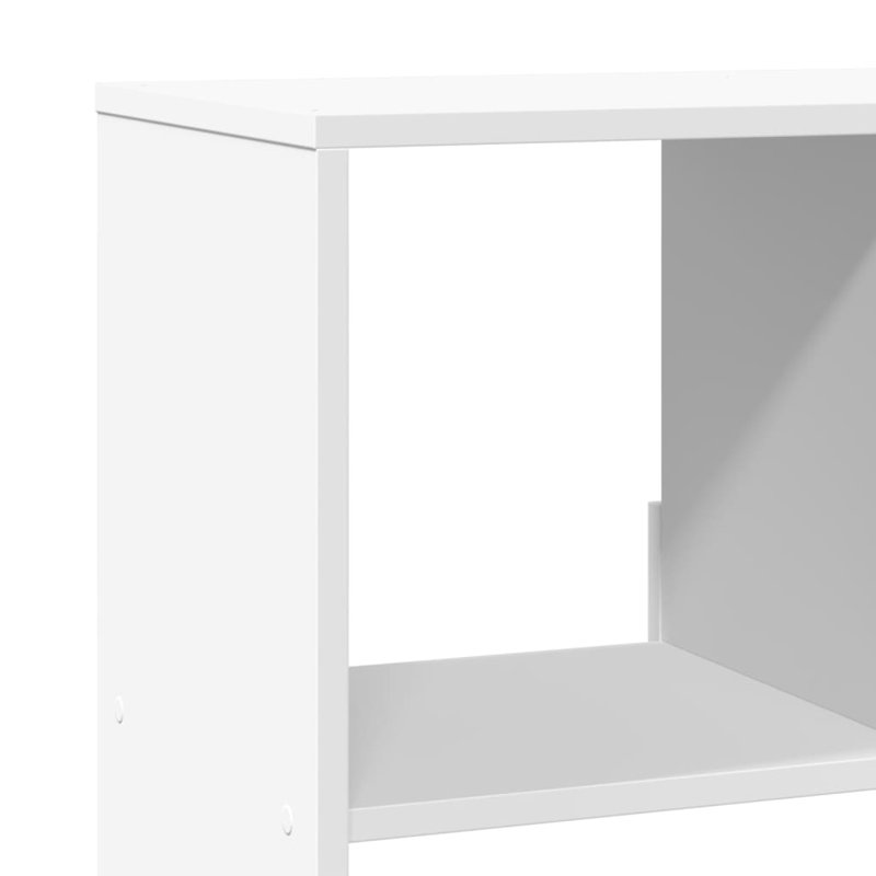 Schrey 94.5cm H Book Cabinet Bookcase, (5 Shelves) 156.5cm H x 100cm W x 33cm D, White