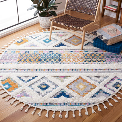 Tapis marocain à performance à poils longs Moroccan