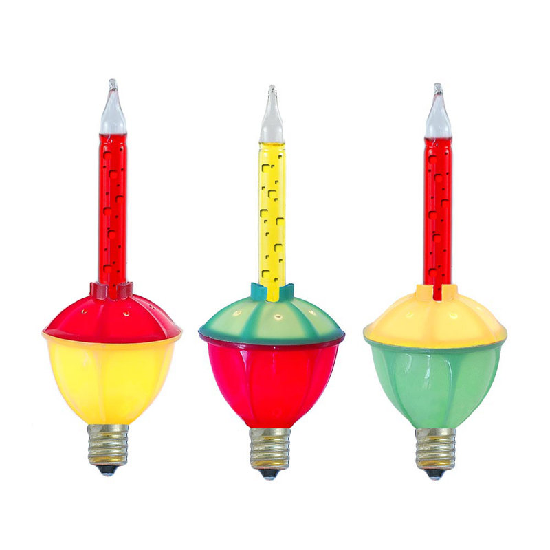 Accessoires traditionnels 3 lumières de Noël