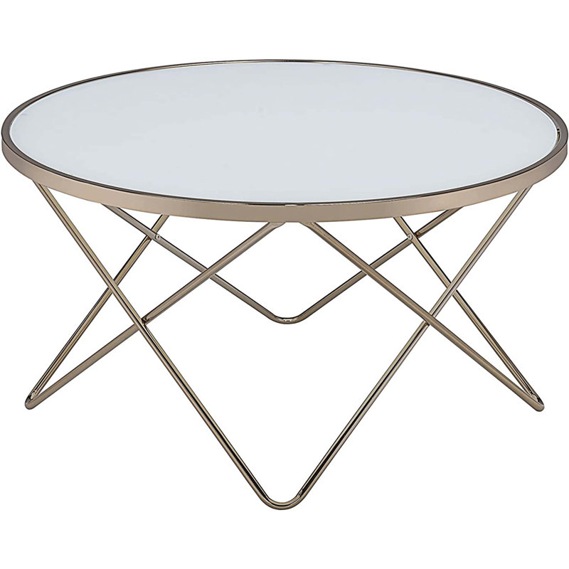 Ruksaar Glass Top Coffee Table