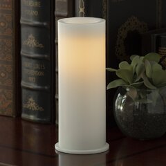 WHITE WAX RED BERRY LUMINARA INDOOR PILLAR CANDLES W/REMOTE: Country  Sampler - Spring Green, WI