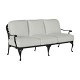 Provance 78.5" Wide Outdoor Patio Sofa with Cushions
