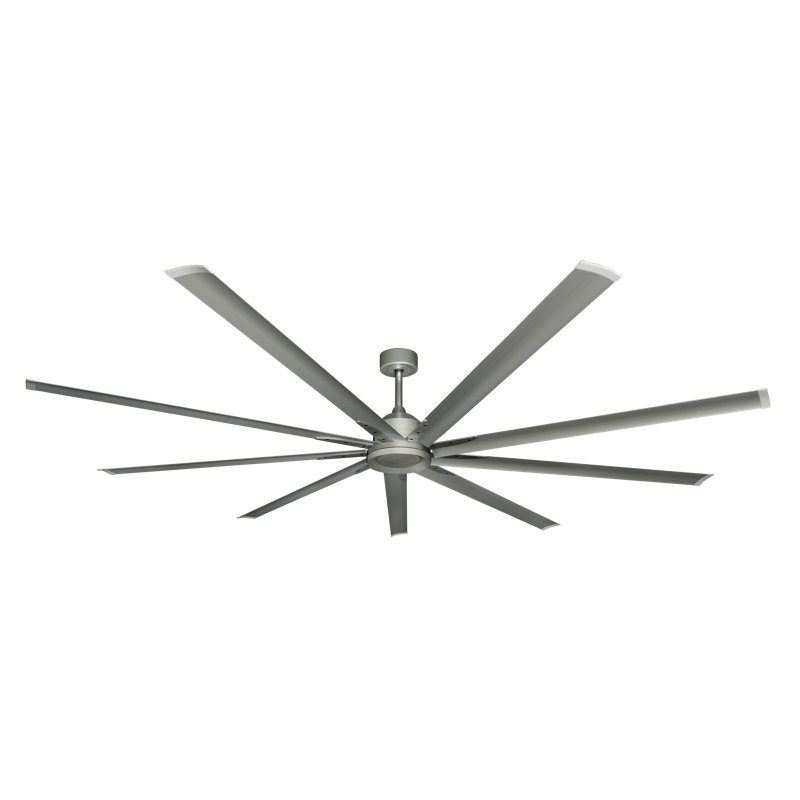 Liberator 96'' Ceiling Fan, Brushed Nickel