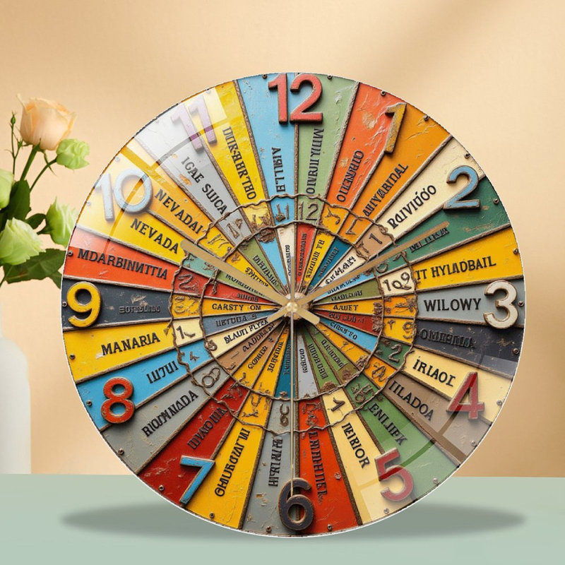 Horloge murale 12 pi