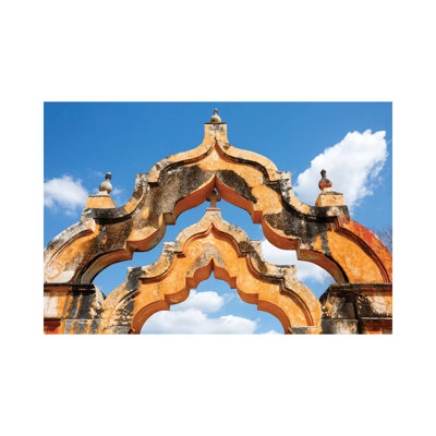 Yucatan, Mexico. Hacienda, 1 Arch Represented 1000 Head Of Cattle, 2 Arches Represented 2000 Head by Julien McRoberts - Wrapped Canvas Gallery-Wrapped Canvas Giclée