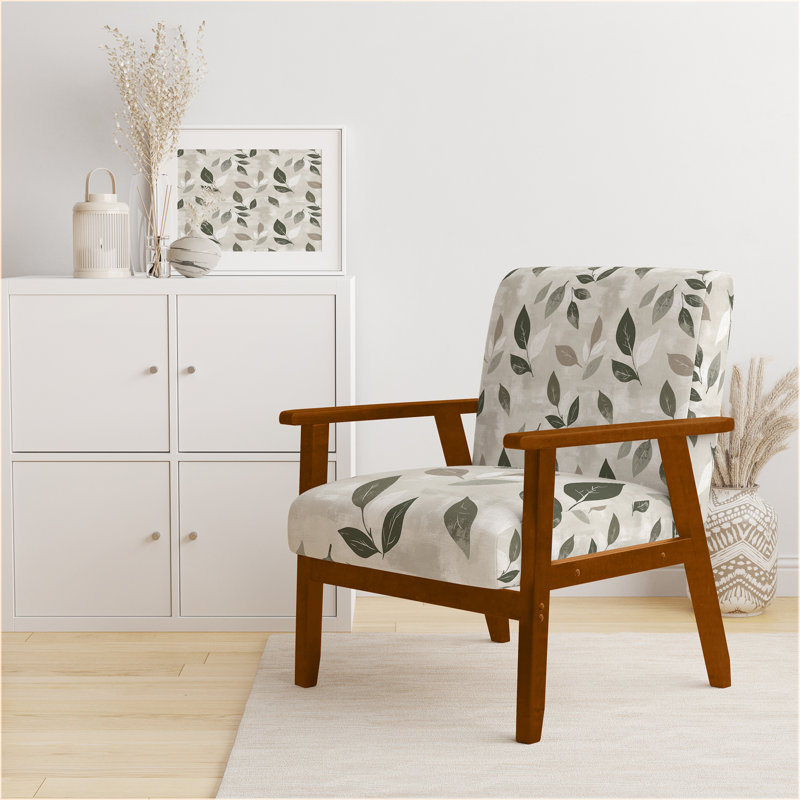 Chaise d'appoint floral Floral, Chaise d'appoint sans accoudoirs
