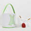 Panier de lapin de Pâques, sac de rangement pour lapin, chasse aux œufs
