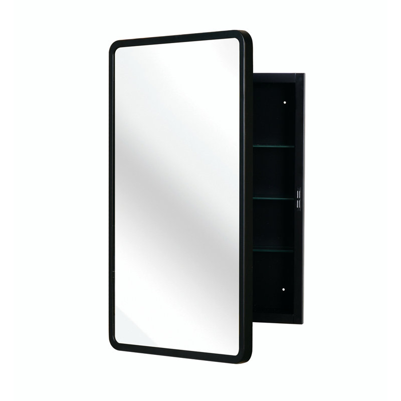 Armoire à pharmacie avec miroir Demarien, H 24 po x l 16 po x P 5,12 po