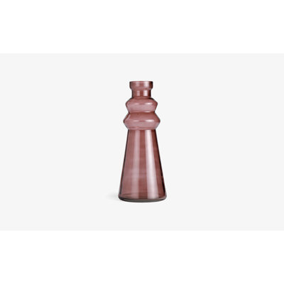 Vase de table en verre Caelub - 4,5 x 12 po