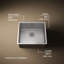 Strive 20 In. Undermount Single-Bowl Bar Sink