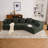 Modern Memory Foam Couch Sofa With Chenille Fabric Upholstered Boneless-607708602