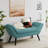 Hannum Velvet Upholstered Bench-338384599-338384597