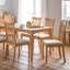 Side chair Set Rutland of Solid Wood