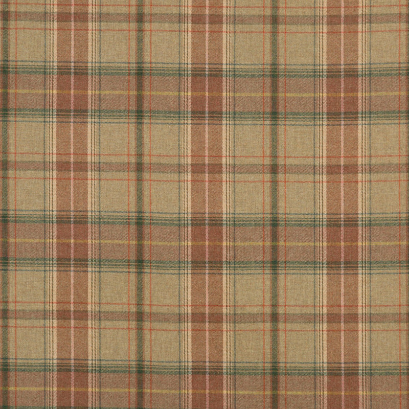Mulberry Wools IV Shetland Plaid Performance Fabric, Quartz