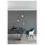 Chaise avec accoudoirs en tissu Raffo-981394946