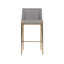 Dionne Upholstered Stool with Metal Frame-1174693905