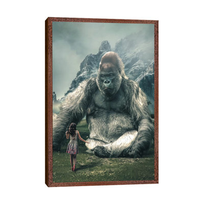 Gorilla Model by Zenja Gammer - Print on Canvas