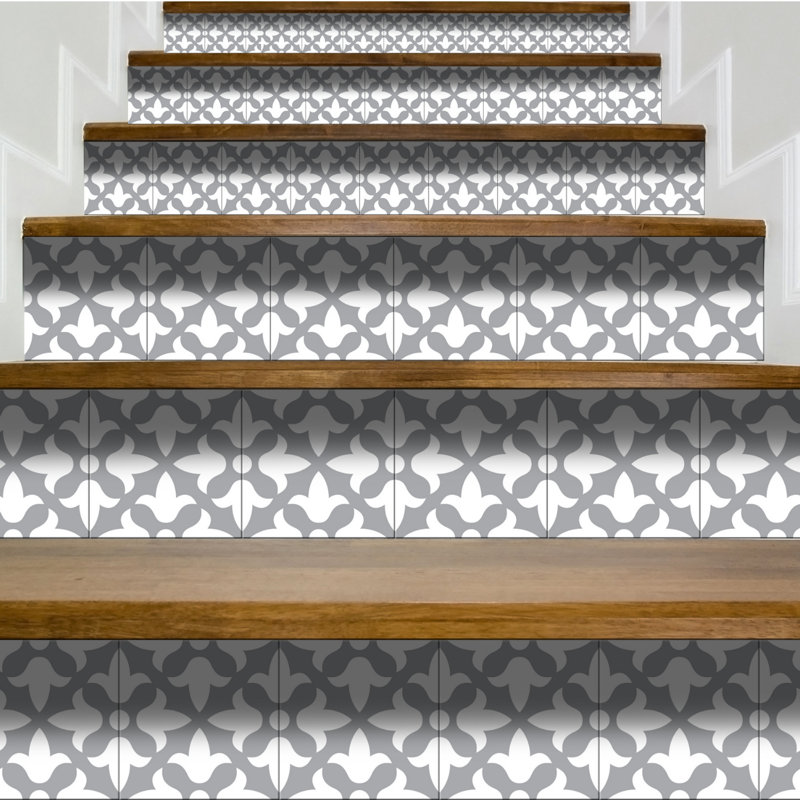8'' W x 8'' L Vinyl Peel and Stick Mosaic Tile