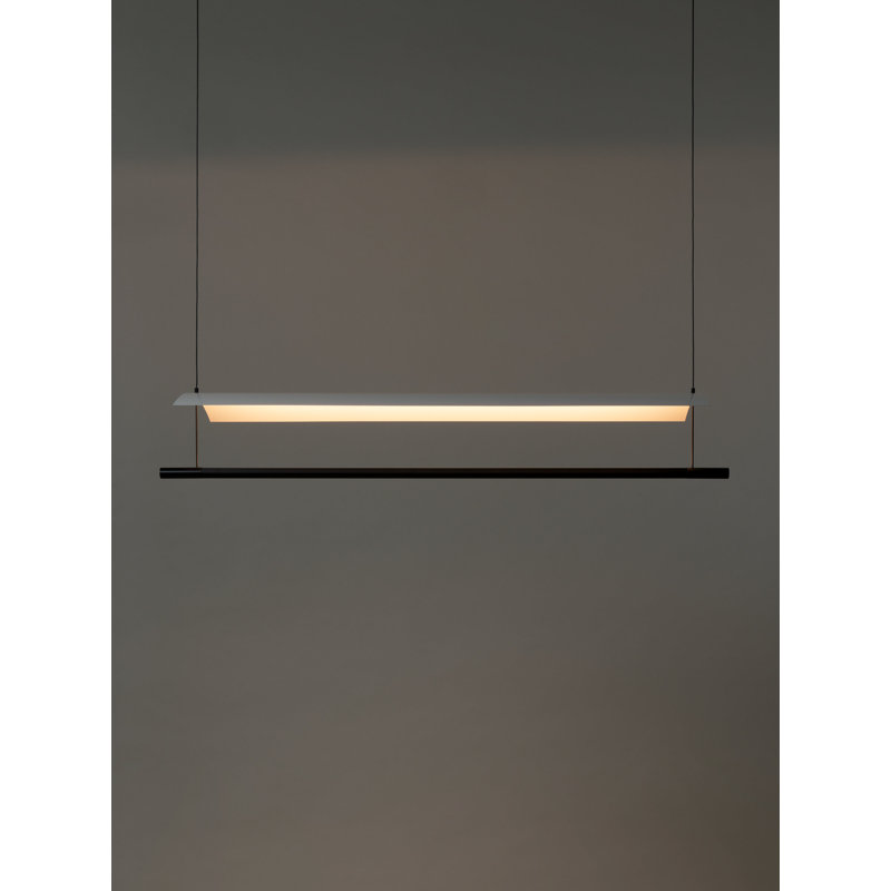 Lámina 45, 202.5" H x 34.4" W x 11.8" D, White Gray, 31 W