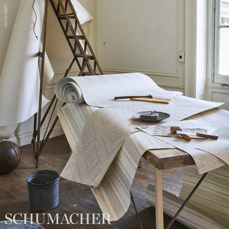 Linen & Paperweave Wallpaper, Natural